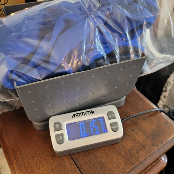 NIKe Mens Track Pants Medium Blue Therma Fit Embroidered Swoosh Athleisure 16527 - Picture 11 of 11